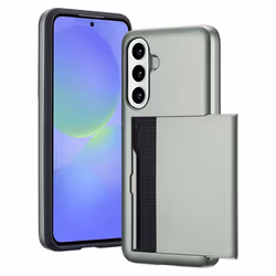 Coque arrière avec porte-cartes Samsung Galaxy A36 / A56 Vert imoshion