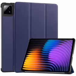 Coque tablette Trifold Xiaomi Pad 7 / 7 Pro Bleu foncé imoshion