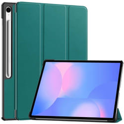 Coque tablette Trifold Samsung Galaxy Tab S10 FE Plus Vert foncé imoshion