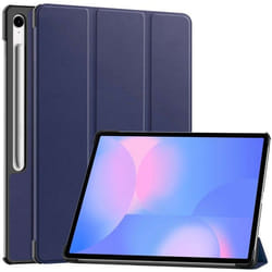 Coque tablette Trifold Samsung Galaxy Tab S10 FE Plus Bleu foncé imoshion
