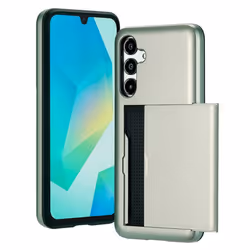 Coque arrière avec porte-cartes Samsung Galaxy A16 Vert imoshion