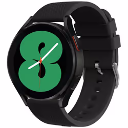Bracelet Galaxy Watch FE / Galaxy Watch 7 - 44 mm / Galaxy Watch 7 - 40 mm en silicone Noir imoshion