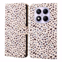 Étui de téléphone portefeuille Design Xiaomi Redmi Note 14 Pro (4G) Black And White Dots imoshion