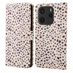 Étui de téléphone portefeuille Design Xiaomi Redmi Note 14 (4G) Black And White Dots imoshion