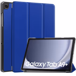 Coque tablette Trifold Samsung Galaxy Tab A9 Plus Cobalt Blue imoshion