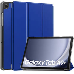 Coque tablette Trifold Samsung Galaxy Tab A9 Plus Cobalt Blue imoshion