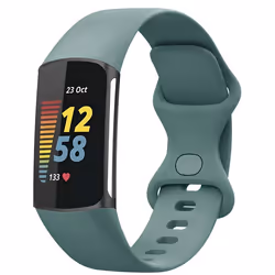 Bracelet Fitbit Charge 5Fitbit Charge 6 Silicone Vert imoshion