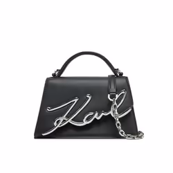 Karl Lagerfeld modèle Signature 2.0 Md Crossbody Noir