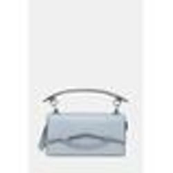 Sac Bandoulière - KARL LAGERFELD - K/Seven - Cuir Grainé - Bleu - H12 x L23 x P7 cm