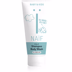 Le gel douche Naif Baby & Kids 2-in-1 lave en douceur la peau sensible et les cheveux des enfants. Il s’agit de deux produits ...
