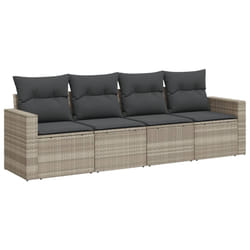 VidaXL 3251029 banc de jardin Rotin, Verre trempé