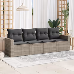 VidaXL 3251029 banc de jardin Rotin, Verre trempé