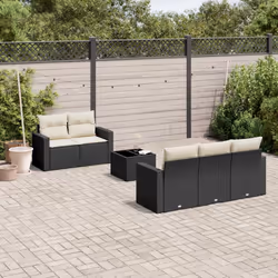 VidaXL 3251033 banc de jardin Rotin, Verre trempé