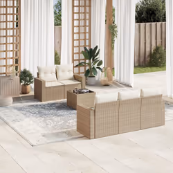 VidaXL 3251035 banc de jardin Rotin, Verre trempé