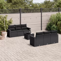 VidaXL 3251042 banc de jardin Rotin, Verre trempé