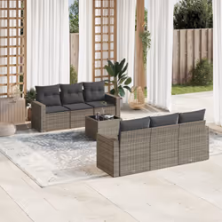 VidaXL 3251047 banc de jardin Rotin, Verre trempé