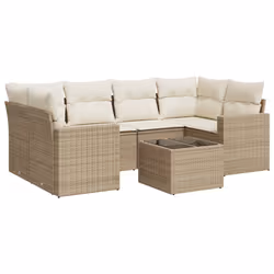 VidaXL 3251055, Crème, Rotin, Verre trempé, 110 kg, Adultes et enfants, 550 mm, 550 mm