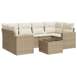 VidaXL 3251055 banc de jardin Rotin, Verre trempé