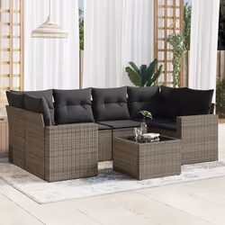 VidaXL 3251057 banc de jardin Rotin, Verre trempé