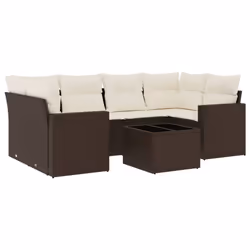 VidaXL 3251060, Crème, Rotin, Verre trempé, 110 kg, Adultes et enfants, 550 mm, 550 mm