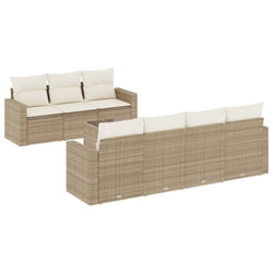 VidaXL 3251065 banc de jardin Rotin, Verre trempé