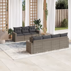 VidaXL 3251067 banc de jardin Rotin, Verre trempé