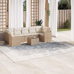 VidaXL 3251075 banc de jardin Rotin, Verre trempé