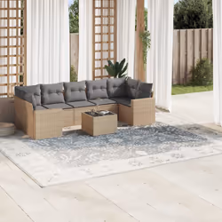 VidaXL 3251076 banc de jardin Rotin, Verre trempé