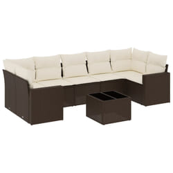 VidaXL 3251080 banc de jardin Rotin, Verre trempé