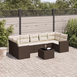 VidaXL 3251080 banc de jardin Rotin, Verre trempé
