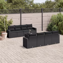 VidaXL 3251082 banc de jardin Rotin, Verre trempé