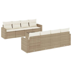 VidaXL 3251085 banc de jardin Rotin, Verre trempé