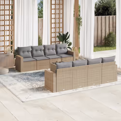 VidaXL 3251086 banc de jardin Rotin, Verre trempé