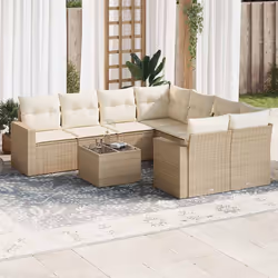 VidaXL 3251095 banc de jardin Rotin, Verre trempé
