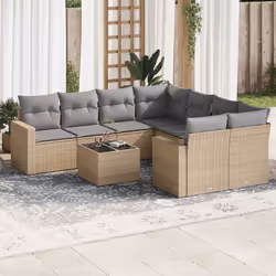 VidaXL 3251096 banc de jardin Rotin, Verre trempé