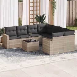 VidaXL 3251099 banc de jardin Rotin, Verre trempé