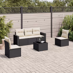 VidaXL 3251133 banc de jardin Rotin, Verre trempé