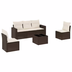 VidaXL 3251140, Crème, Rotin, Verre trempé, 110 kg, Adultes et enfants, 550 mm, 550 mm