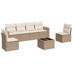 VidaXL 3251145, Crème, Rotin, Acier, 110 kg, Adultes et enfants, 655 mm, 620 mm