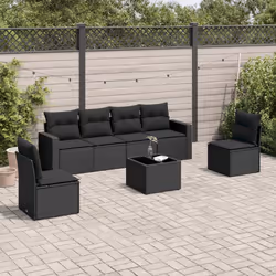 VidaXL 3251152 banc de jardin Rotin, Verre trempé