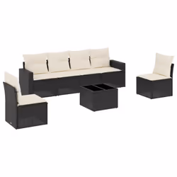 VidaXL 3251153, Crème, Rotin, Verre trempé, 110 kg, Adultes et enfants, 550 mm, 550 mm