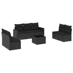 VidaXL 3251172 banc de jardin Rotin, Verre trempé