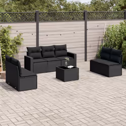 VidaXL 3251172 banc de jardin Rotin, Verre trempé