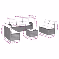 VidaXL 3251172 banc de jardin Rotin, Verre trempé