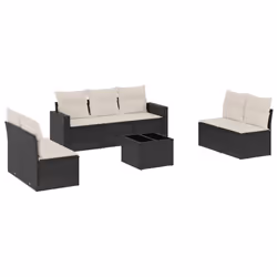 VidaXL 3251173, Crème, Rotin, Verre trempé, 110 kg, Adultes et enfants, 550 mm, 550 mm