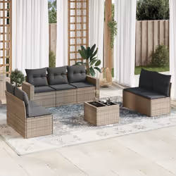 VidaXL 3251177 banc de jardin Rotin, Verre trempé