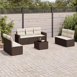 VidaXL 3251180 banc de jardin Rotin, Verre trempé