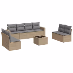 VidaXL 3251186, Gris clair, Rotin, Acier, 110 kg, Adultes et enfants, 655 mm, 620 mm
