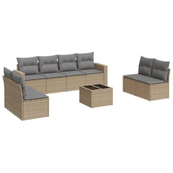 VidaXL 3251196 banc de jardin Rotin, Verre trempé
