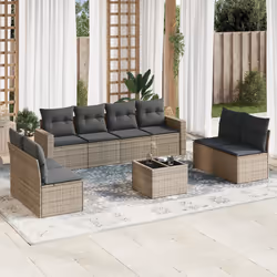 VidaXL 3251196 banc de jardin Rotin, Verre trempé